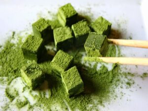 cach lam socola tra xanh